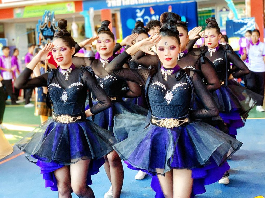 การแข่งขันกีฬาสีภายใน “K-BAC เกมส์” ปีการศึกษา 2567